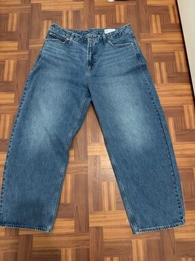 GAP Women's Blue Ankle Crop Jeans